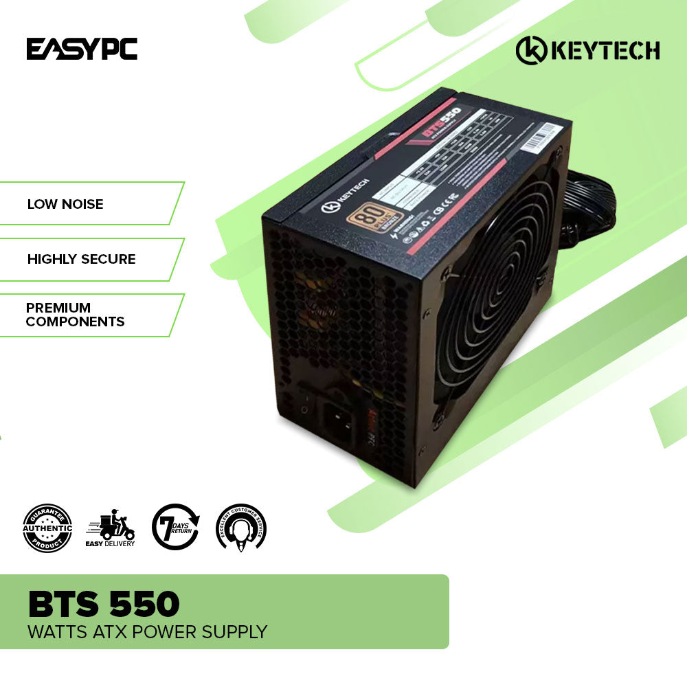 Keytech BTS 550 watts ATX Power Supply