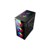 Keytech T-850 Mid Tower PC Case Gaming Black-c