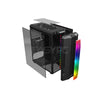 Keytech T300 Mid Tower Gaming PC Case Black-c