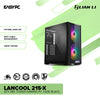 LianLi LanCool 215-X ATX Mid Tower Gaming PC Case Black