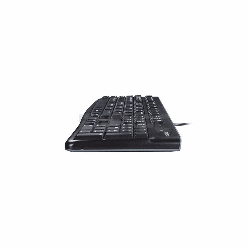 Logitech K120 Ergonomic USB Adjustable Typing Angle,Spill Resi –