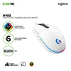 Logitech G102 Light Sync White Gaming Mouse