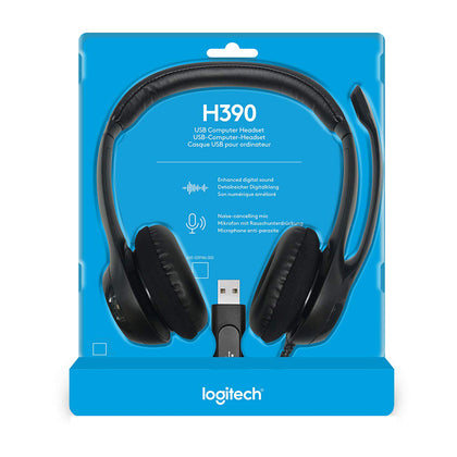 Logitech H390 Usb Headset-a
