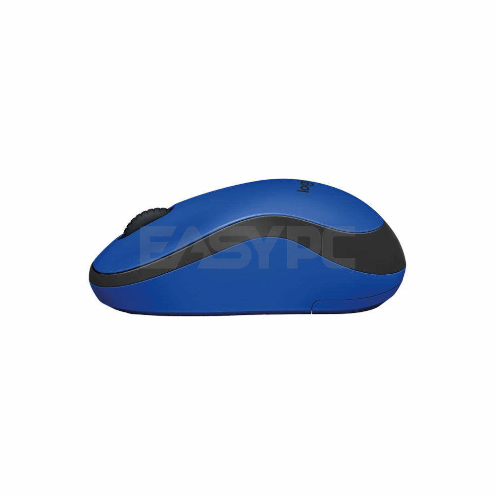 Logitech M221 comfortable and easy-to-use, Silent Wireless Blue, Red, Charcoal, White and Rose Gaming Mouse
