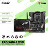 MSI PRO X670-P WIFI ATX DDR5 AM5 Lightning Fast Game experience, 2.5G LAN with Wi-Fi 6E Solution Gaming Motherboard