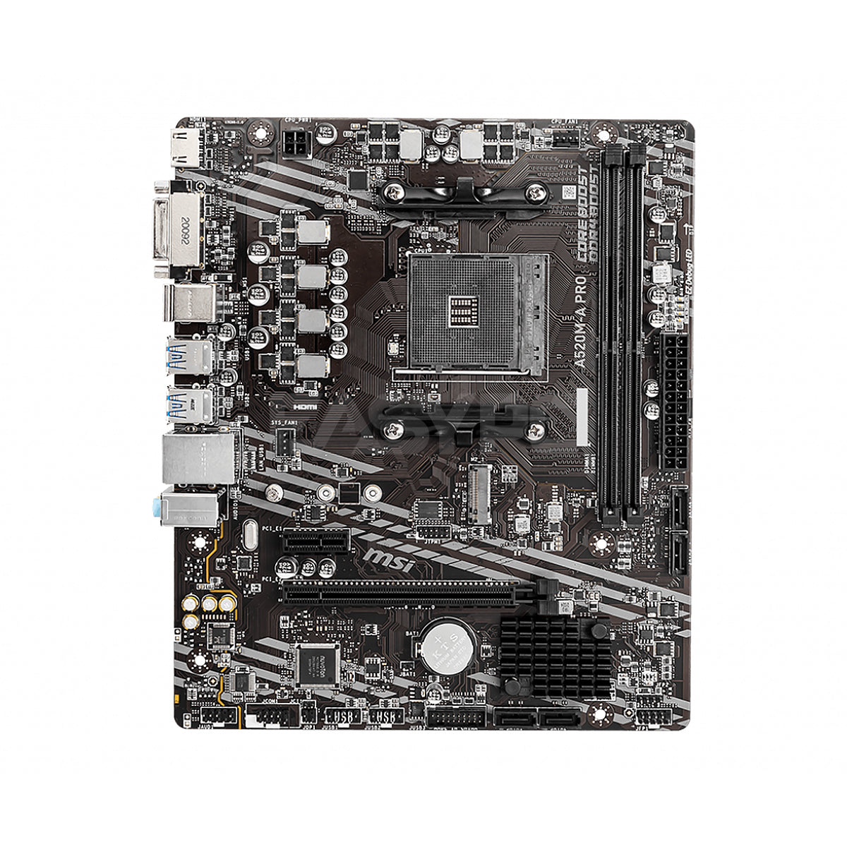 MSI A520m-A Pro AMD Am4 Ddr4 Micro-ATX PCB Gaming Motherboard – EasyPC