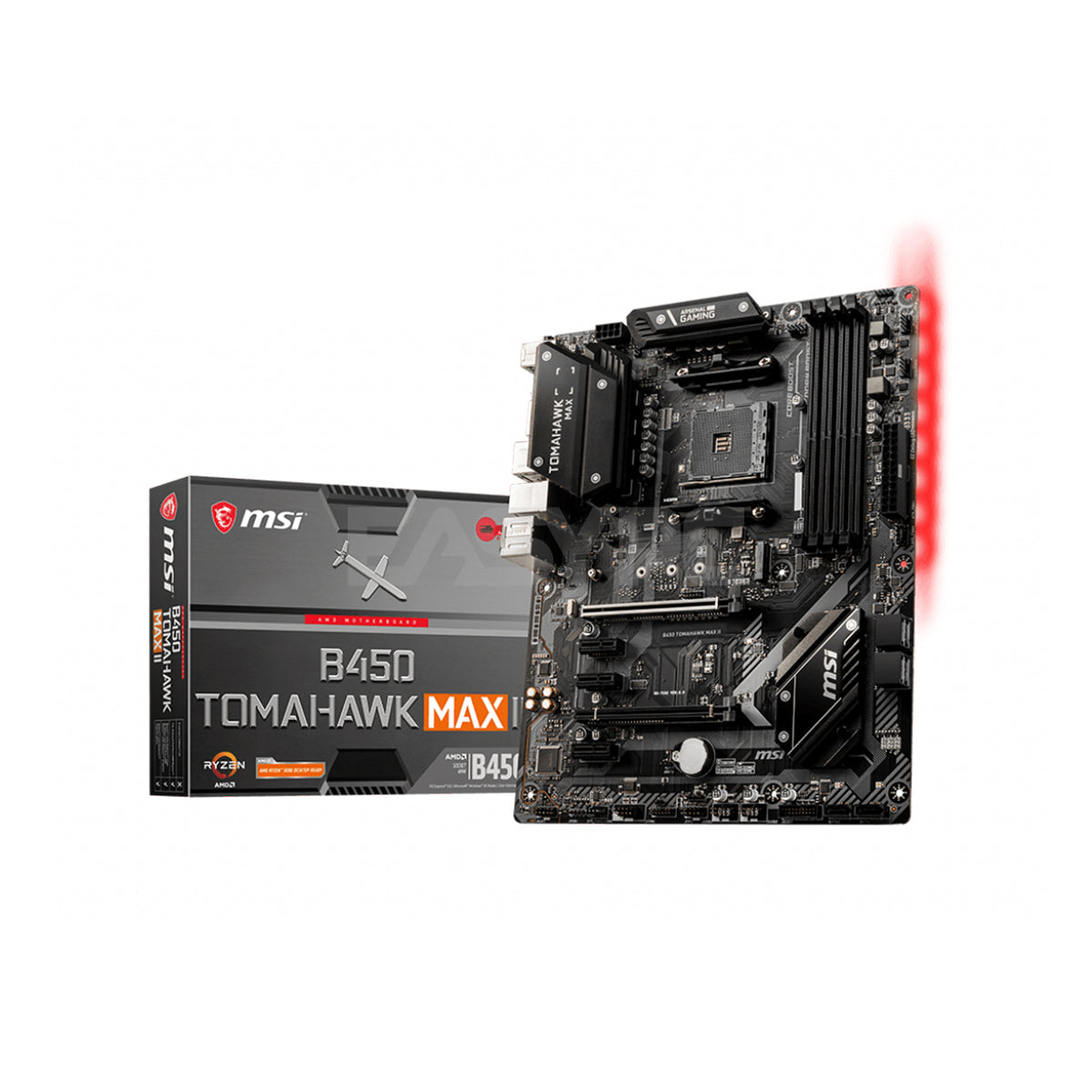 MSI B450 Tomahawk Max II AM4 ATX Gaming Motherboard EasyPC