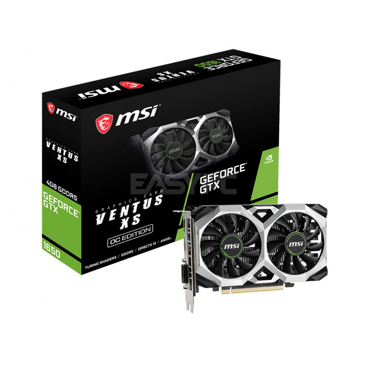 MSI Gtx 1650 Ventus Xs OC Videocard-a
