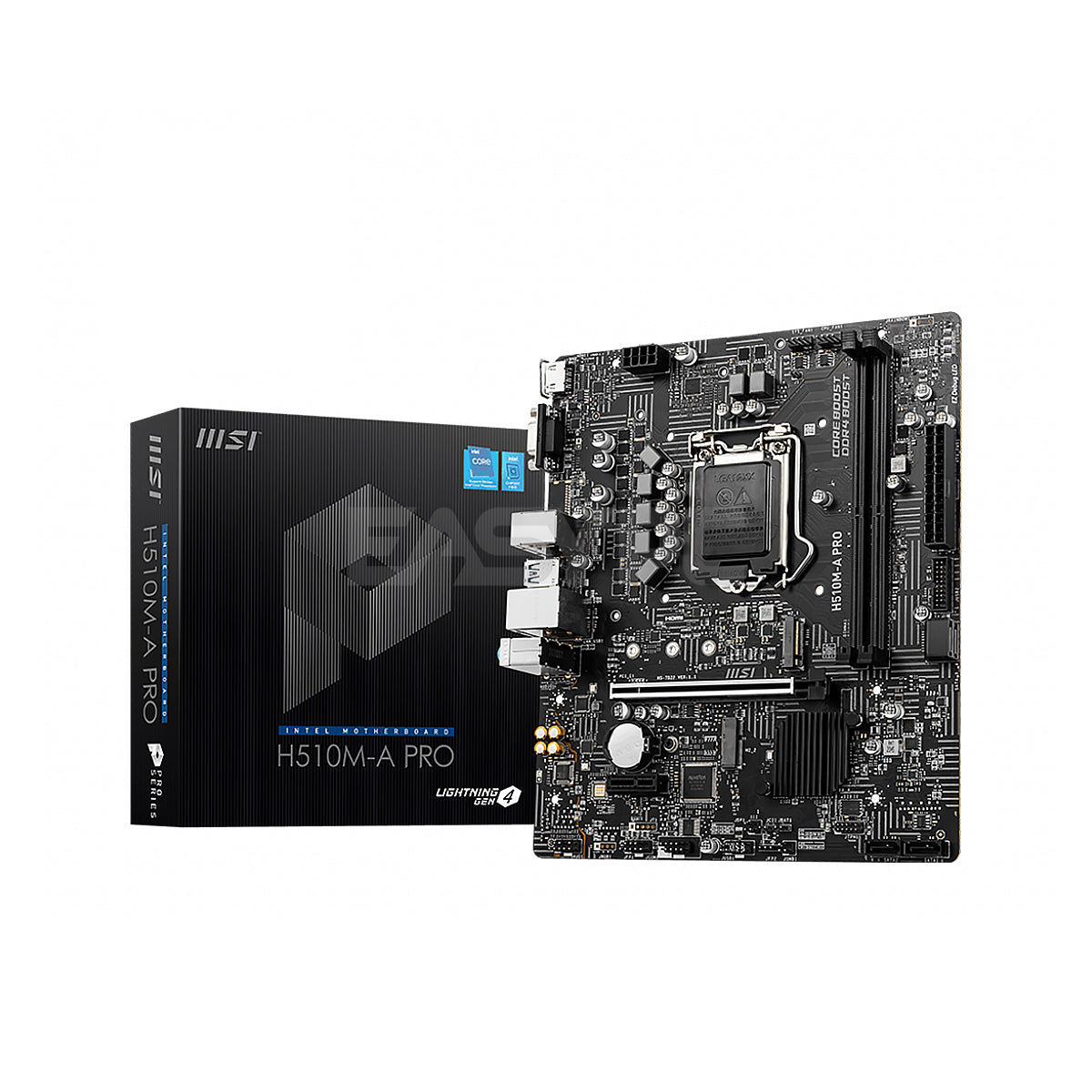 MSI H510M-A Pro Series mATX, 11th/10th Gen Intel Core, LGA 1200