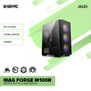 MSI MAG Forge 100R Mid Tower PC Case Black Support Micro ATX