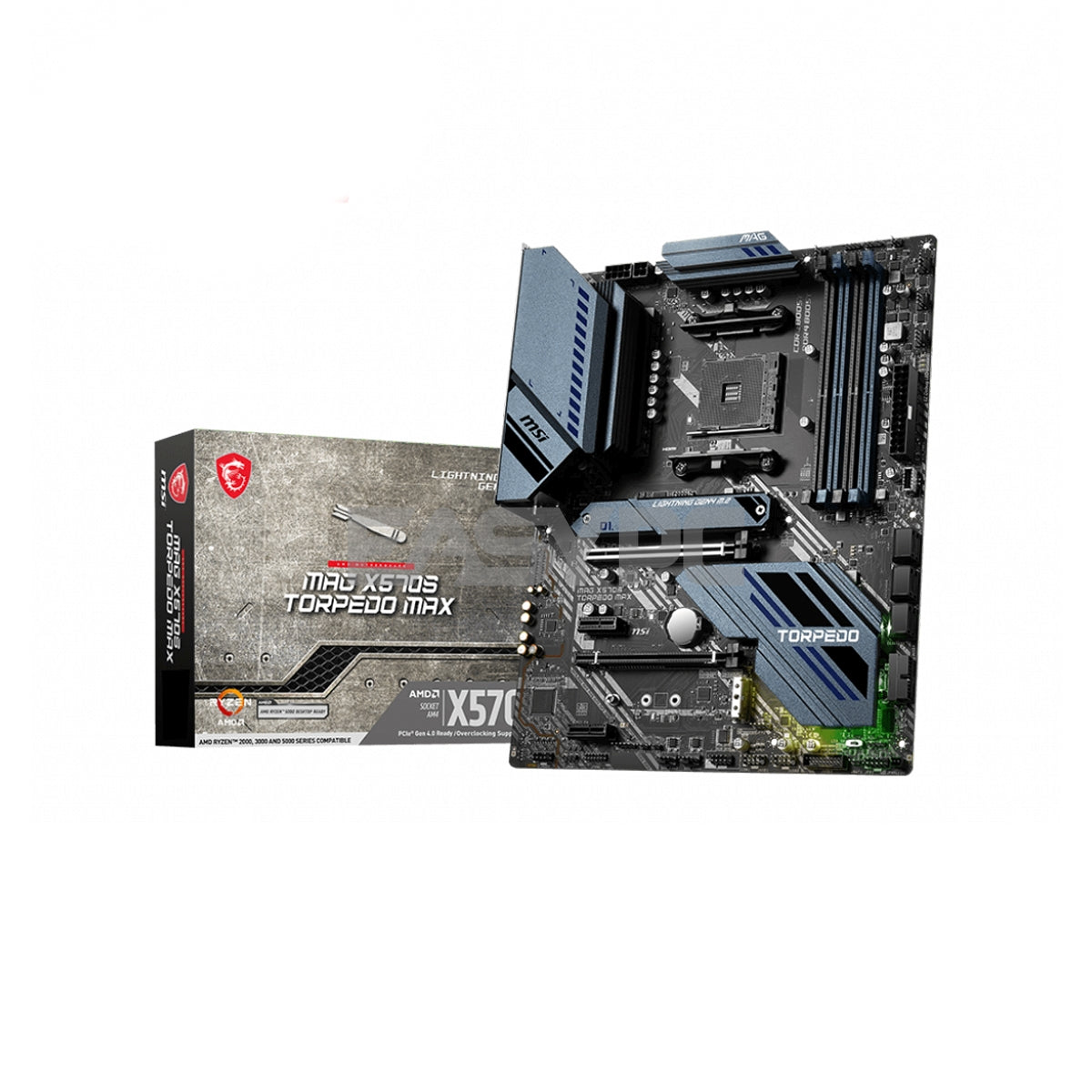 MSI MAG X570S TORPEDO MAX socket AM4 DDR4 Gaming Motherboard – EasyPC