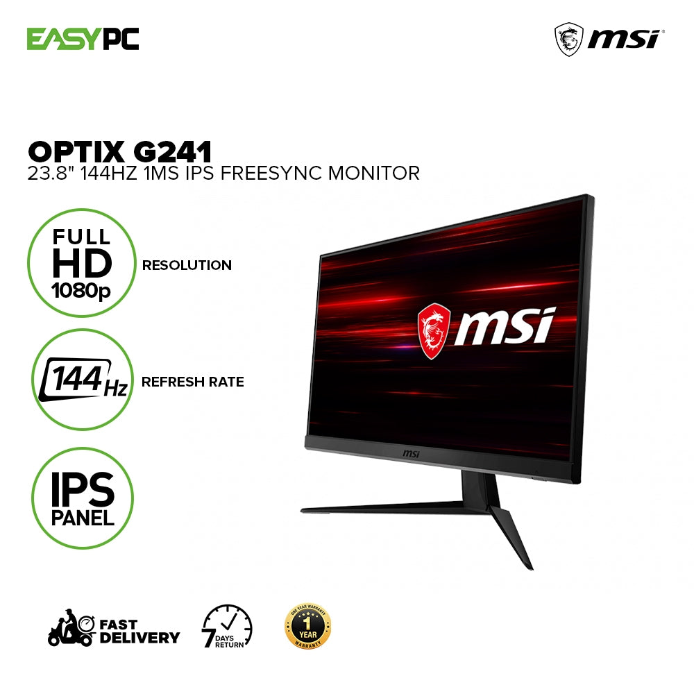 24 Inch Ips G Sync 144hz 144hz Monitor G241 G Sync Optix G241vc