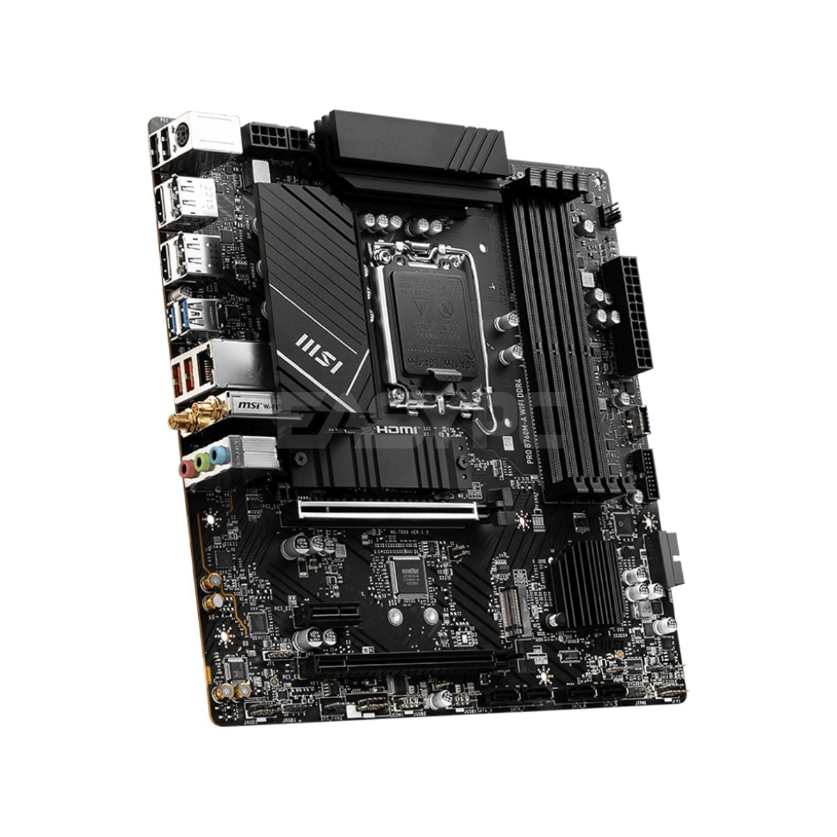 MSI Pro B760M-A D4 WIFI Socket LGA 1700 Ddr4 Motherboard-d