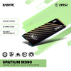 MSI Spatium M390 500GB NVME M.2 Solid State Drive