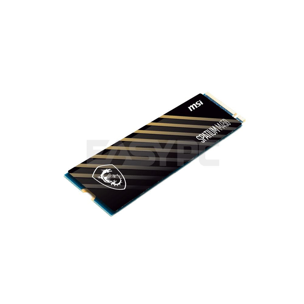 MSI Spatium M450 500GB PCIE NVME M.2 Solid State Drive-b