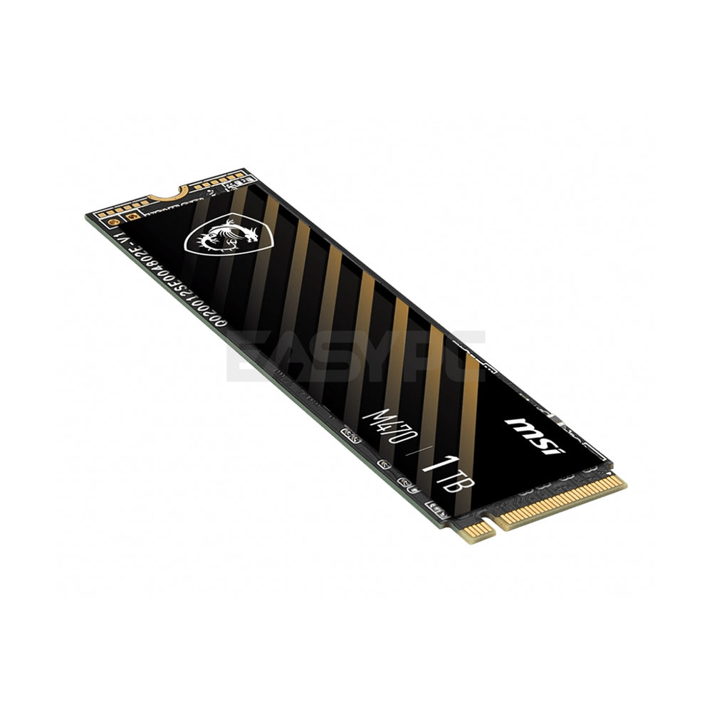 MSI Spatium M470 1TB PCIE NVME M.2 Solid State Drive-d