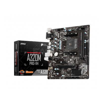 Msi A320M Pro-VH Socket Am4 Ddr4 Gaming Motherboard-a