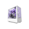 NZXT H5 Flow White Compact Mid Tower Airflow Case-a