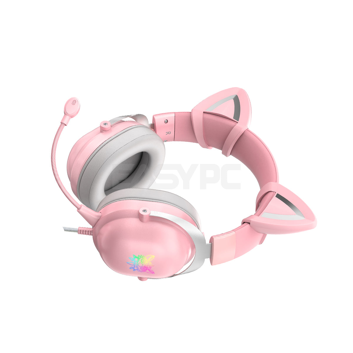 ONIKUMA X11 Pink RGB Gaming Headset-b