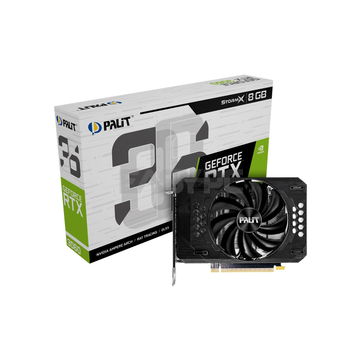 PALIT NVIDIA® GeForce RTX™ 3060 STORMX 8G GDDR6 128BIT NE63060019P1-190AF videocard