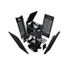 Phanteks Evolv Shift 2 Air Mini-ITX Case, Fabric Side Panels, Aluminum Panels, Integrated D-RGB Lighting, Satin Black and Anthracite Gray PC Case 4JTP