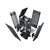 Phanteks Evolv Shift 2 Air Mini-ITX Case, Fabric Side Panels, Aluminum Panels, Integrated D-RGB Lighting, Satin Black and Anthracite Gray PC Case 4JTP