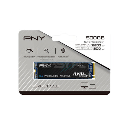 PNY CS1031 500gb M.2 NVME Solid State Drive-a