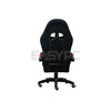 Panther Eclipse Series Nylon Legs Fabric Gaming Chair Black Red-b