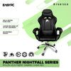 Panther Nightfall Series Nylon Legs Fabric Gaming Chair Black