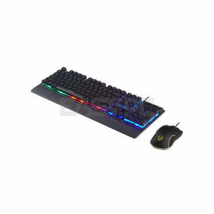 Prolink GMK-6001M Magaderma RGB Anti Ghosting Keys Plug and Play Gaming Keyboard and Mouse
