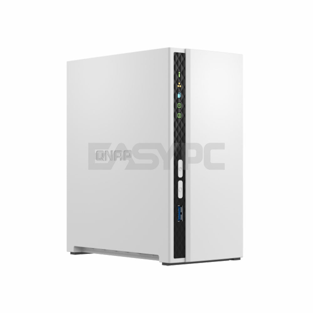 QNAP TS-233 2GB Memory 2-Bay NAS AI-powered image recognition