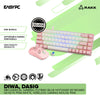 RAKK DIWA Mechanical Gaming Keyboard Outemu Blue P/W w/ Dasig Mouse