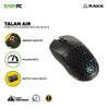 RAKK Talan Air Wireless Black PAW3370 Sensor USB Gaming Mouse