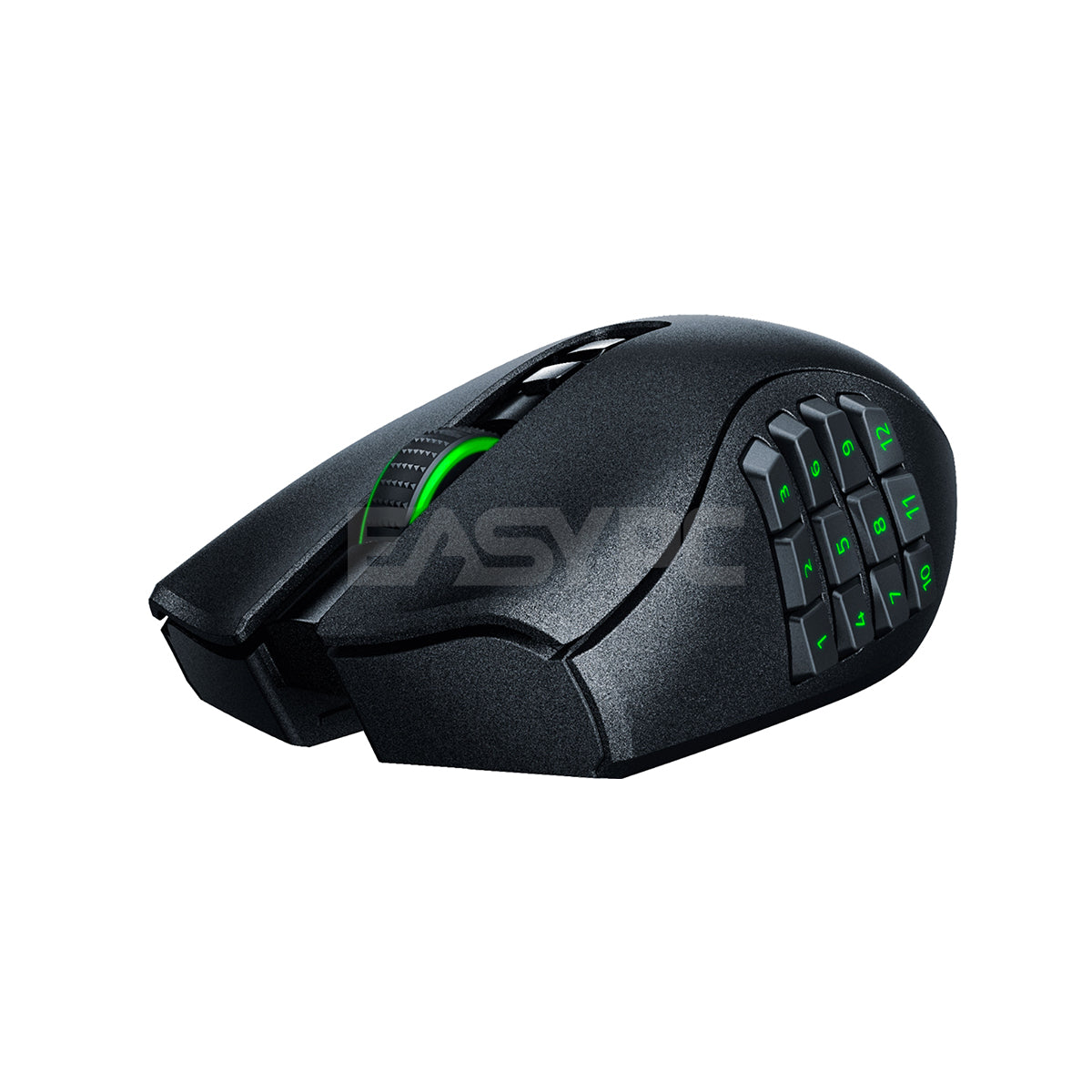 Razer Naga Pro Modular Wireless Gaming Mouse with Swappable Side Plate w/ 2, 6, 12 Button Configurations, Focus+ 20K DPI Optical Sensor Fastest Gaming Mouse RZ01-03420100-R3A1 1ION RARZ2192