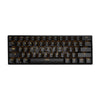 Royal Kludge RK61 ABS Double Shot Keycaps, White & Black Case, Blue & Brown Switch RGB Mechanical Gaming Keyboard  4JTP