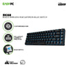 Royal Kludge RK68 Keys Wireless Detachable Type C White & Black Case Brown & Blue Switch Mechanical Gaming Keyboard 4JTP