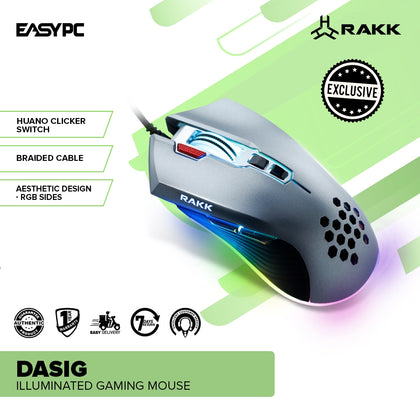 Rakk Dasig Illuminated Gaming Mouse