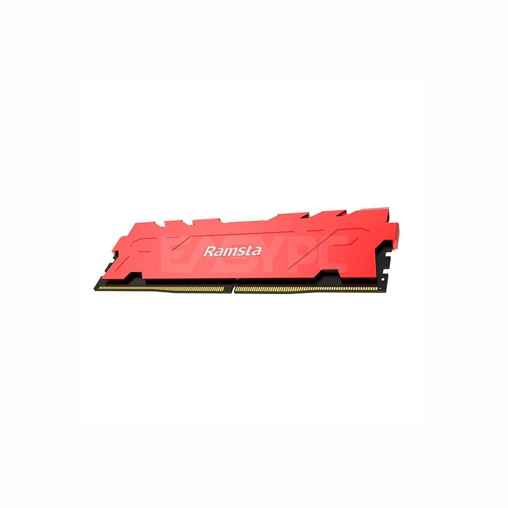 Ramsta 8gb 1x8 3200mHz DDR4 Memory Red