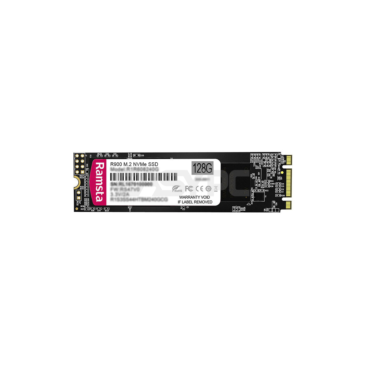 Ramsta Ramsta R900 128GB M.2 NVMe SSD – EasyPC