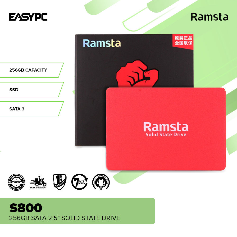 Ramsta S800 1TB SATA3 2.5 SSD haute vitesse pouces