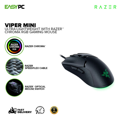 Razer Viper Mini Ultra-Lightweight Gaming Mouse