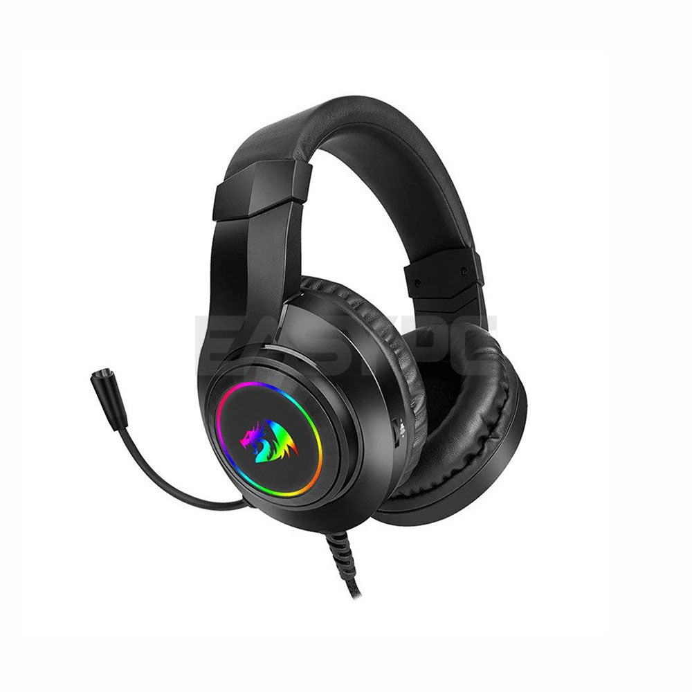 Redragon H260 HYLAS Wired Gaming Headset Black-a