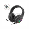 Redragon H260 HYLAS Wired Gaming Headset Black-b