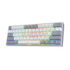 Redragon K617 FIZZ 60% Wired RGB Gaming Keyboard White and Grey-b