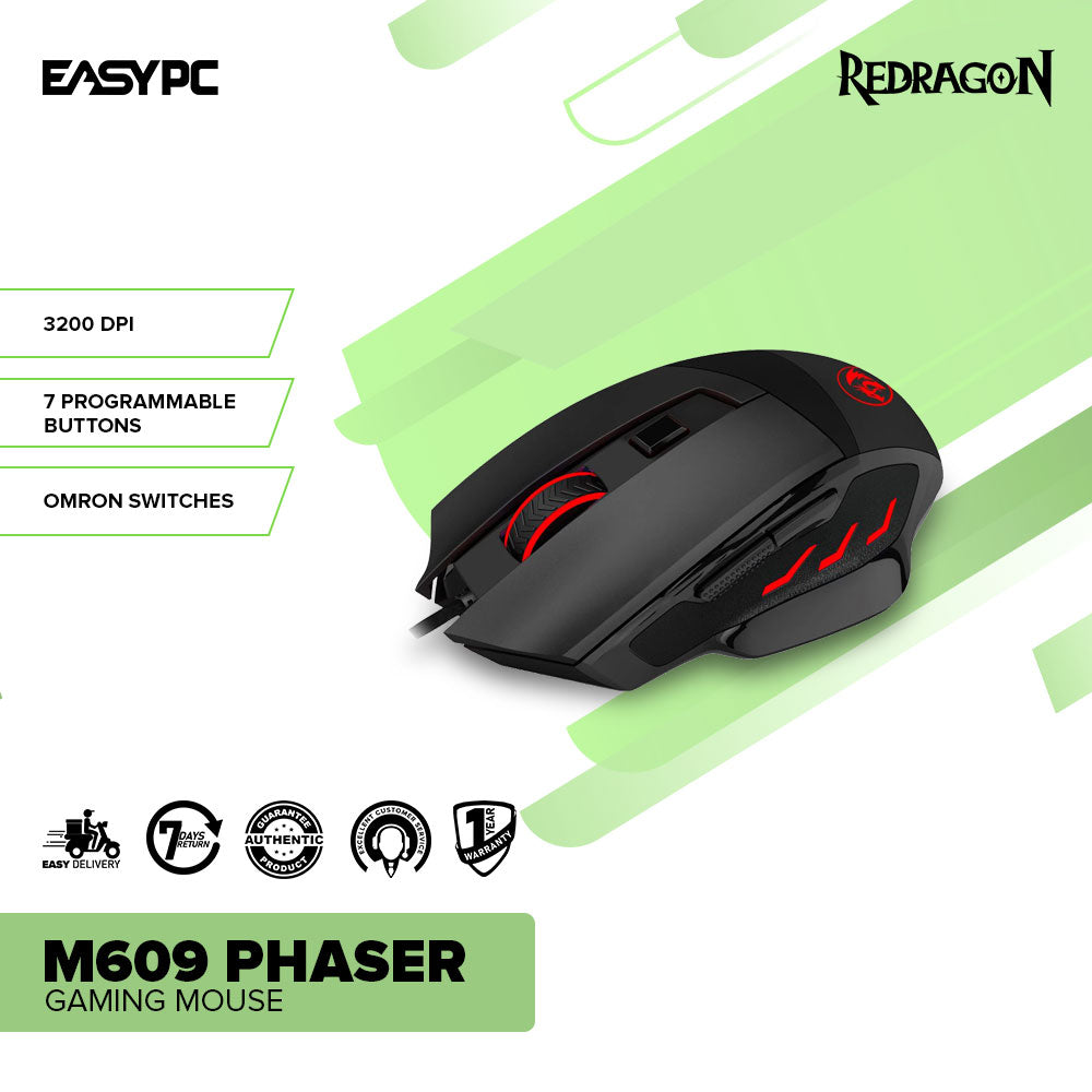 Redragon M609 PHASER Gaming Mouse-a