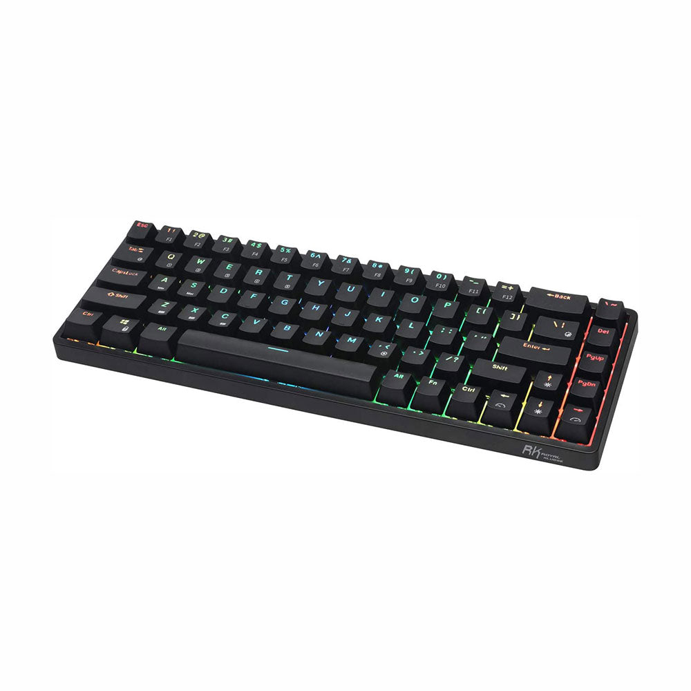 Royal Kludge - G68 black, wireless, RGB, Huano - Blue Switch-b
