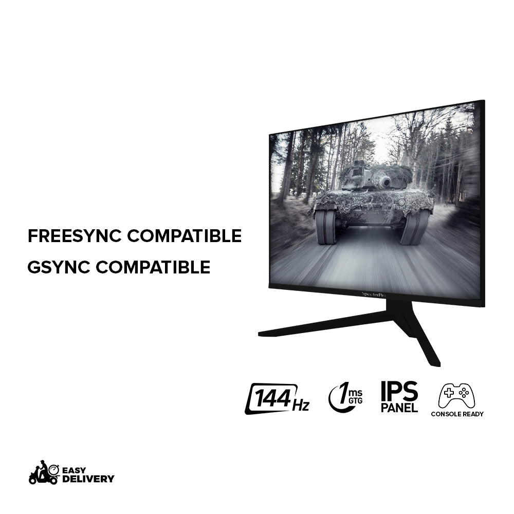 Specter Pro Processor SpecterPro 27GX-IPS 144Hz Freesync Gaming Monitor – EasyPC