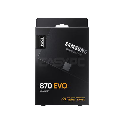 Samsung 870 Evo 500gb SATA 2.5 Solid State Drive-a