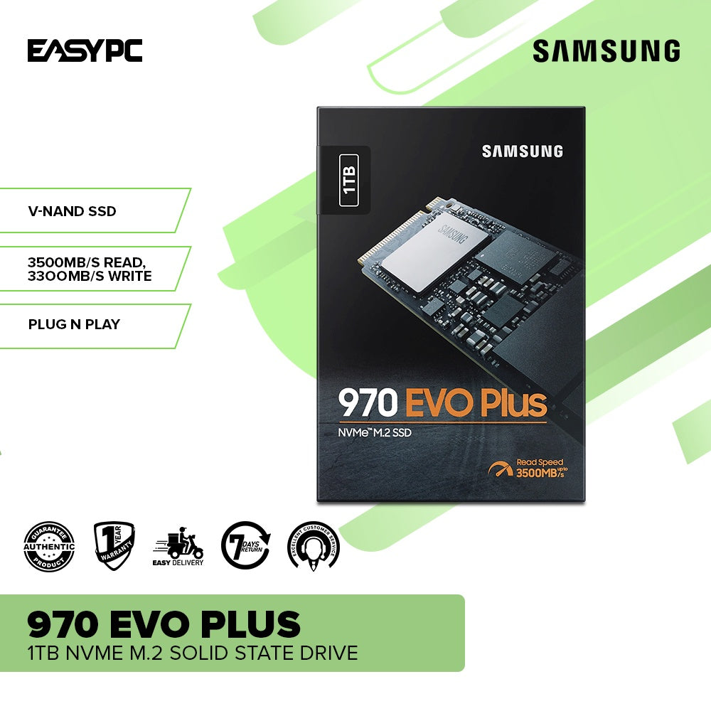 Samsung 970 EVO Plus 1TB NVME Solid State Drive – EasyPC