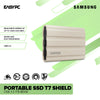 Samsung Portable SSD T7 Shield USB 3.2 1TB SSD Beige